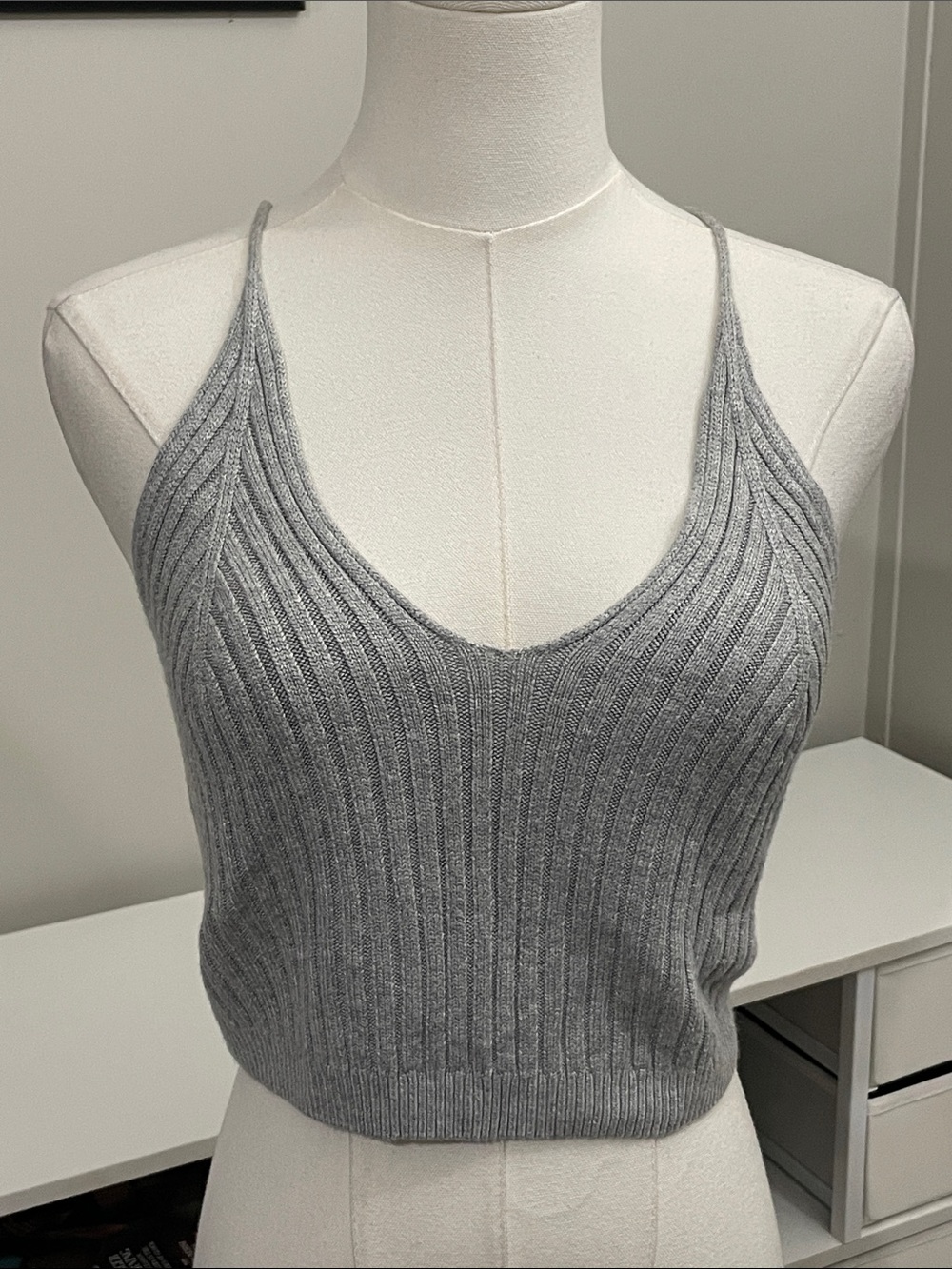 O&O Knit Cropped Cami (M)